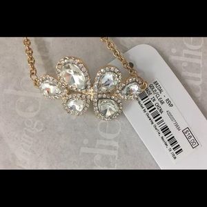 Rhinestone & Gold Bracelet